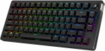 HyperX Alloy Rise 75, US, must - Juhtmevaba klaviatuur, 91Y91AA#ABA