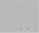 Electrolux, laius 59 cm, raamita, h&otilde;bedane - Integreeritav induktsioonpliidiplaat (EIV63440BS)