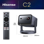 Hisense C2, laser, must - Projektor