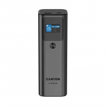 Canyon PB-2010, 27000 mAh, USB-A/USB-C, tumehall - Akupank