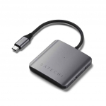 Satechi ST-H4CPDM 4-pordiline USB-C hub, Power Delivery 75 W, hall