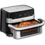 Tefal Dual Easy Fry Flex, 2700 W, 9 L, roostevaba teras/must - Kuuma&otilde;hufrit&uuml;&uuml;r, EY922DE0