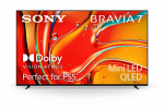 Sony XR70, 65'', 4K UHD, Mini LED, tumehall - Teler, K65XR70PAEP