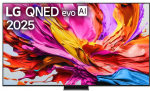 LG QNED86 evo AI, 100'', 4K UHD, QNED, Mini LED, must - Teler, 100QNED86A6.AEU