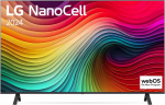 LG NANO81 AI, 43'', LED LCD, NanoCell, must - Teler, 43NANO81A3A.AEU