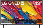 LG QNED82 AI, 43'', 4K UHD, QNED, must - Teler, 43QNED82A3B.AEU