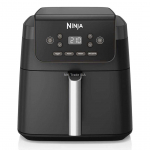 Ninja Air Fryer MAX, 6.2 L, 1750 W, must - Kuuma&otilde;hufrit&uuml;&uuml;r (AF170EU)