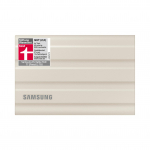 Samsung T7 Shield, 2 TB, USB-C 3.2, beež - V&auml;line SSD (MU-PE2T0K/EU)