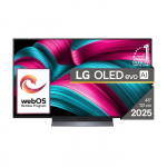 LG OLED evo AI C5, 48'', 4K UHD, OLED must - Teler, OLED48C52LA.AEU
