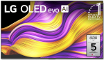 LG OLED evo AI G5, 55'', 4K UHD, OLED, must - Teler, OLED55G51LW.AEU