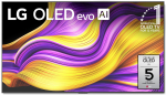 LG OLED evo AI G5, 65'', 4K UHD, OLED, must - Teler, OLED65G51LW.AEU