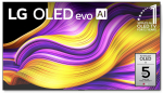 LG OLED evo AI G5, 97'', 4K UHD, OLED, must - Teler, OLED97G51LW.AEU