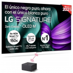 LG Signature OLED Evo AI M5, 97'', 4K UHD, OLED, must - Teler, OLED97M59LA.AEU