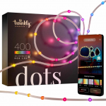 Twinkly Dots - 400L RGB, 20m, Transparent