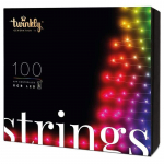 Twinkly 100 RGB LED String (Gen II), IP44, 8 m, must - Nutikad j&otilde;ulutuled
