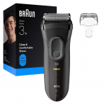 Braun Series 3+ 3000GREY pardel, hall