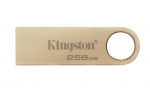 Kingston DataTraveler SE9 G3 256GB USB-m&auml;lupulk, USB 3.2 Gen 1, kuldne