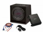 Alpine SBG30KIT 12" subwoofer kastiga, 800W, 2 Ohm, must