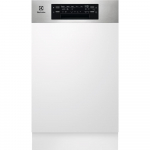 Electrolux 700 GlassCare, 10 n&otilde;udekomplekti - Integreeritav n&otilde;udepesumasin (EEM43300IX)
