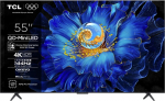 TCL 55C6KS 55" 4K UHD QD-Mini LED Google TV teler, must