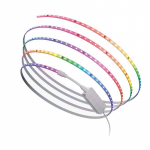 Nanoleaf Matter Smart Addressable Multicolor HD Lightstrip, 5m, RGB, valge - LED valgusriba