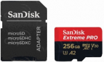 SanDisk Extreme Pro SDSQXCD-256G-GN6MA microSDXC 256 GB m&auml;lukaart ja adapter