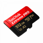 SanDisk Extreme Pro UHS-I, microSD, 512 GB - M&auml;lukaart ja adapter (SDSQXCD-512G-GN6MA)