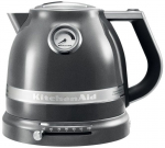 KitchenAid Artisan, reguleeritav temperatuur, 1,5 L, hall - Veekeetja (5KEK1522EMS)