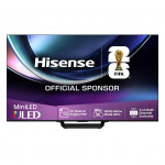 Hisense U7Q PRO, 85'', 4K UHD, ULED, Mini LED, must - Teler, 85U7QPRO