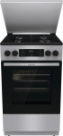 Gorenje GK5C43SH gaasipliit elektriahjuga, 70L, 50cm, hall