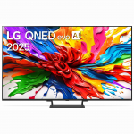 LG QNED93 evo AI, 65'', 4K UHD, QLED, Mini LED, must - Teler, 65QNED93A6A.AEUQ