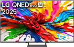 LG QNED93 evo AI, 75'', 4K UHD, QLED, Mini LED, must - Teler, 75QNED93A6A.AEUQ