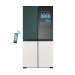LG GMV960NNME MoodUP SBS-k&uuml;lmik 617 L hall/valge