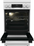 Gorenje GKS5C72WF gaasipliit elektriahjuga, 70 L, 50 cm, valge