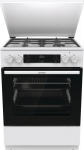 Gorenje GKS6C71WF gaasipliit elektriahjuga, 60cm, 71L, valge