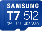 Samsung MB-MB512T/WW PRO Plus 512 GB microSDXC m&auml;lukaart, sinine