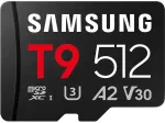 Samsung MB-MH512T/WW T9 512GB microSDXC UHS-I m&auml;lukaart, must