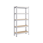 Riiul 150 &times; 75 &times; 30 cm h&otilde;bedane 5 tasandit