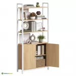 Kappriiul 24 x 60 x 159,5 cm reguleeritavad riiulid