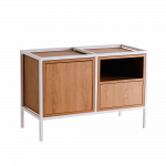 &Ouml;&ouml;kapp valge Skap 2R1 60 cm valge