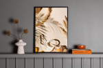 Seinapilt Rand 70x100 cm Beež