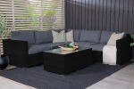 Aiam&ouml;&ouml;bli komplekt Amazon 237x237 cm Must