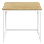 Kirjutuslaud 80x50x75 cm pruun-must teras kompaktne
