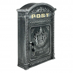 Postkast 31 &times; 9,5 &times; 44,5 cm valualumiinium