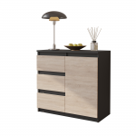 Elutoa kummut 80x75x35 cm Sonoma Tamm