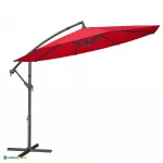 P&auml;ikesevari terrassile 300 cm punane UPF 50+ kaitsega