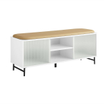 Esikupink jalatsiriiul 110 cm valge
