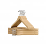 Puidust riidepuu 30 tk 43x21 cm Looduslik
