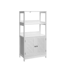 K&otilde;rge vannitoakapp 122 cm valge