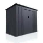 Metallist aiamaja M 203x117 cm tumehall tsingitud teras